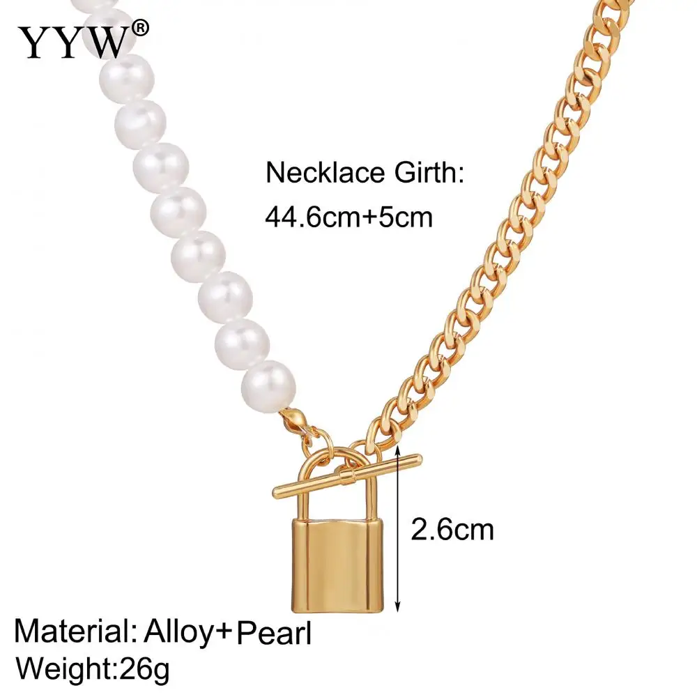 

Vintage Retro Multilayer Pearl Geometric Pendant Metal Portrait Snake Chain Necklace New Design Jewelry Gift