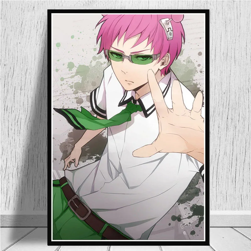 Японский Аниме Новый Saiki Kusuo No Sainan Comic принты по мотивам фильмов и постеров картина