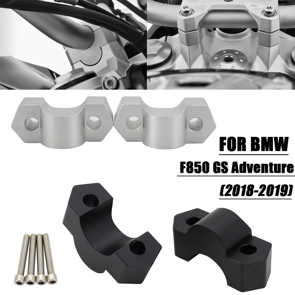 

Handlebar Riser Clamp For BMW F900 F900XR F 850 GS Adv F850 GS Motorcycle Handlebar Heightening Code Handlebar Lifter