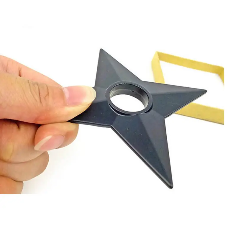 Аниме Наруто Shuriken Ninga пластиковое оружие Детские аксессуары для костюмированной