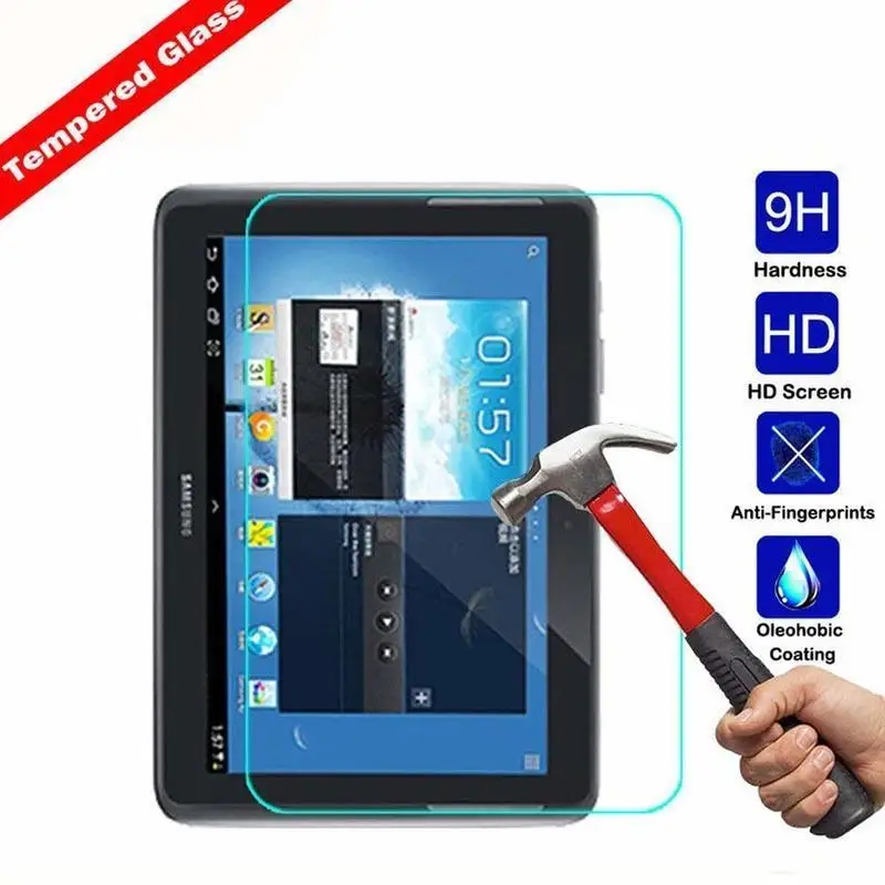 Закаленное стекло для Samsung Galaxy Tab 2 10 1 дюйма 2012 Защита экрана GT P5100 P5110 P5113 P7500 P7510