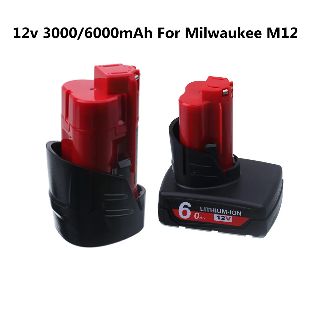

Аккумуляторная батарея 12 в 3000 Ач для Milwaukee M12 XC 48-11-2402 48-11-2411