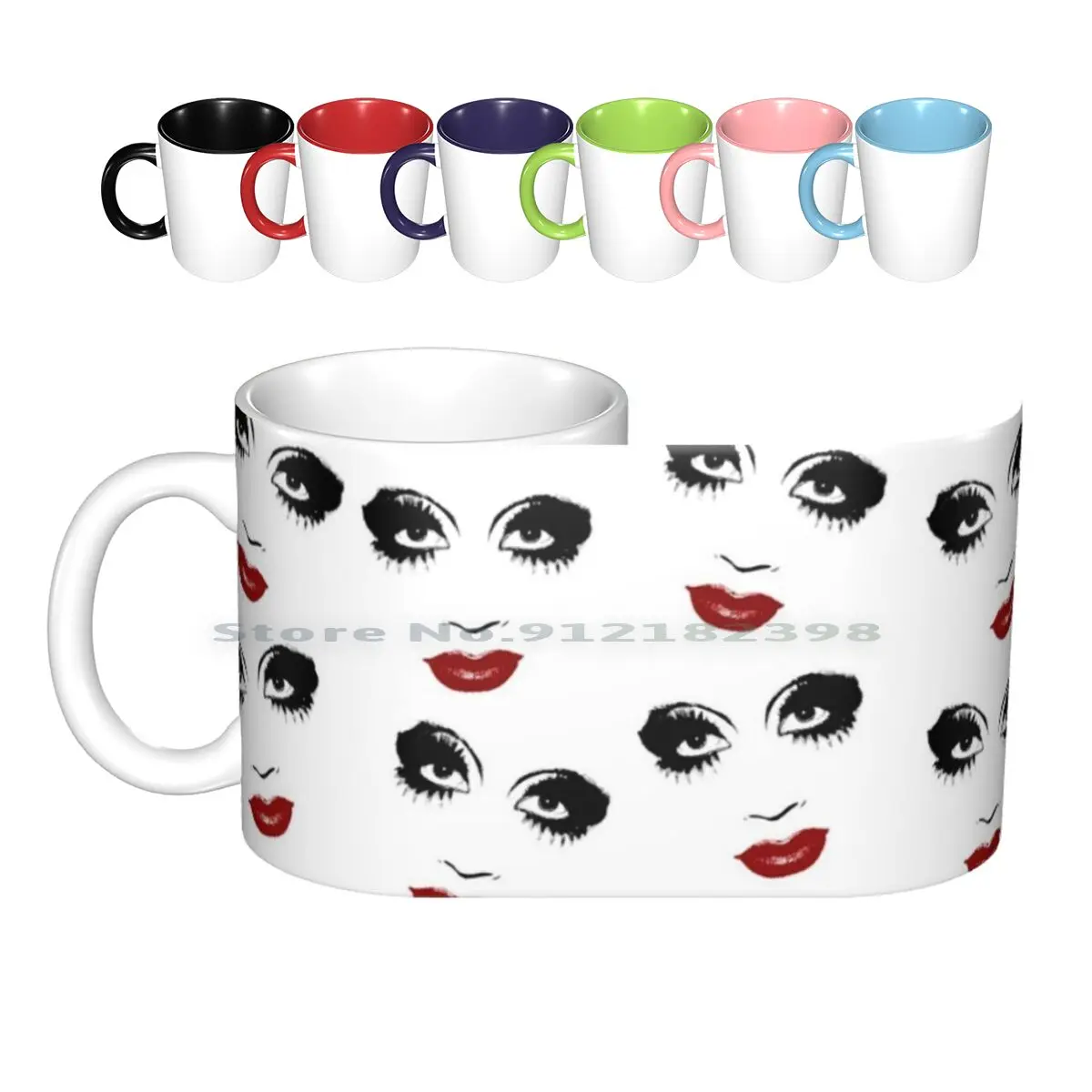 

Керамические кружки с рисунком Bianca Del, кофейные чашки, кружка для молока и чая, кружка с рисунком перетаскивающей королевы, актер Rupauls Drag Race Roy