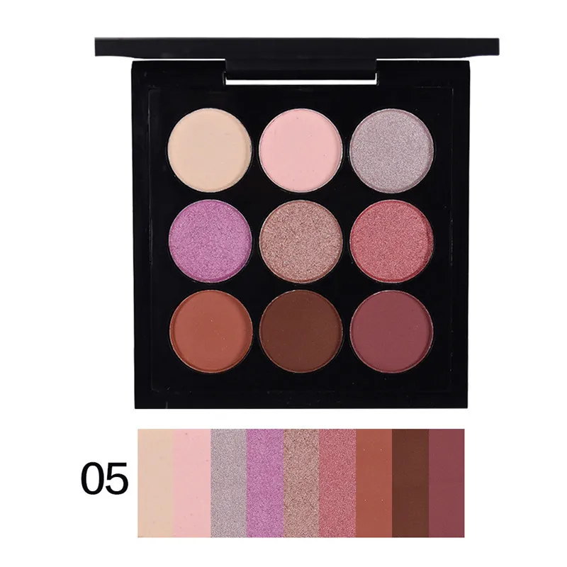BeautyBigBang, 9 цветов, тени для век, палитра, тени для век, матовые, мерцающие, макияж, палитра, Sombras, Maquiagens, Cienie Do Powiek, тени для век - Цвет: 05