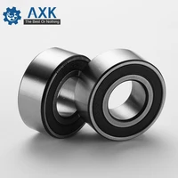 free shipping 1 pc 3908 3909 3910 3911 3912 3913 3914 3915a 2rs double row angular contact ball bearings