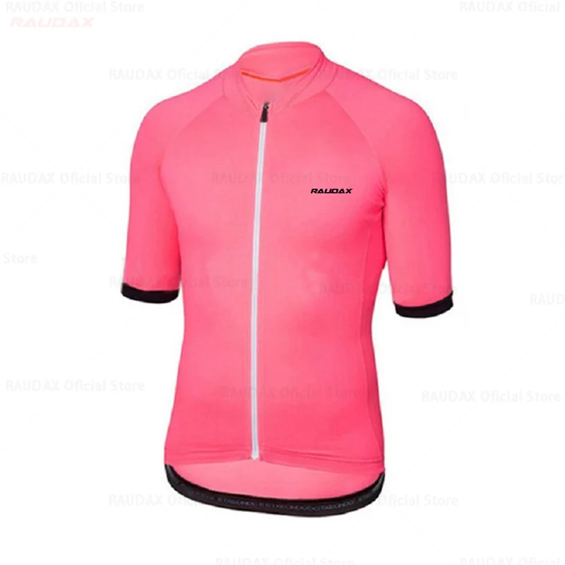 2021 профессиональная команда Raudax Велоспорт Джерси дышащая рубашка с коротким