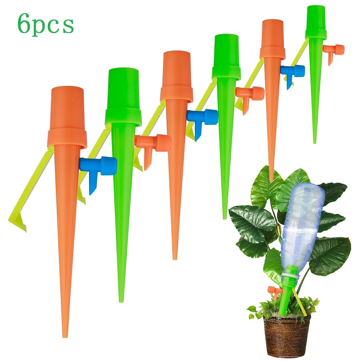 Стабильная автоматического полива Спайк для красивыми растениями цветком