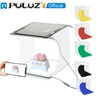 Портативный светодиодный бокс PULUZ для фотостудии, 8,7 дюйма, настольный светильник тбокс для съемки с палаткой, мини-бокс для фотографии, набор софтбоксов, светильник вой бокс с дисплеем