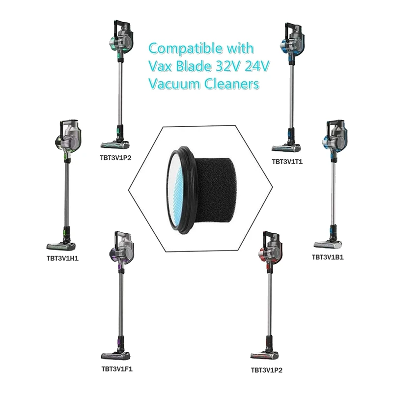 

Replacement Filter Accessories for VAX TBT3V1B2 TBT3V1H1 TBT3V1F1 TBT3V1B1 Vacuum Cleaner Accessories
