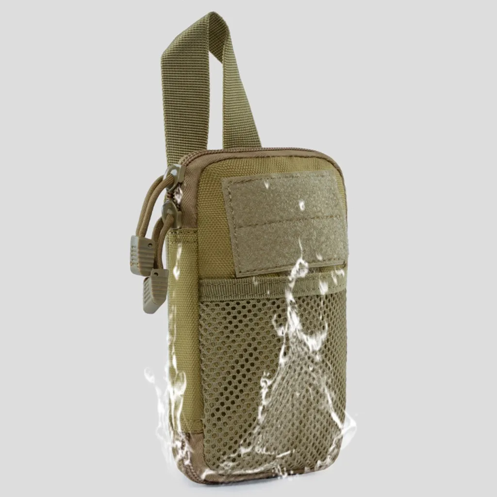 Oxford Tactical Bag Outdoor Military Multi-Function Waist Fanny Pack Phone Key Mini Tools Waterproof Airsoft Sport Hunting Pouch | Багаж и