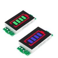 1s2s3s4s series lithium battery capacity indicator module car vehicle battery power tester module for polymer lithium battery