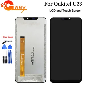fstgway for 6 18 oukitel u23 lcd displaytouch screen digitizer assembly phone repair parts tools adhesive free global shipping