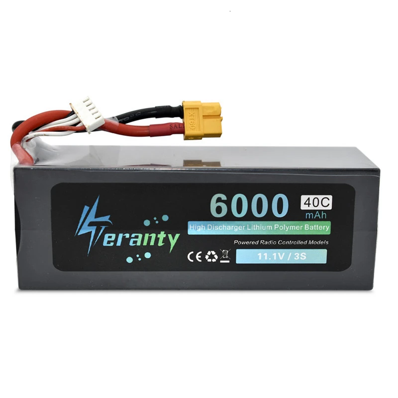 обновленная батарея lipo 111 в 6000 мач