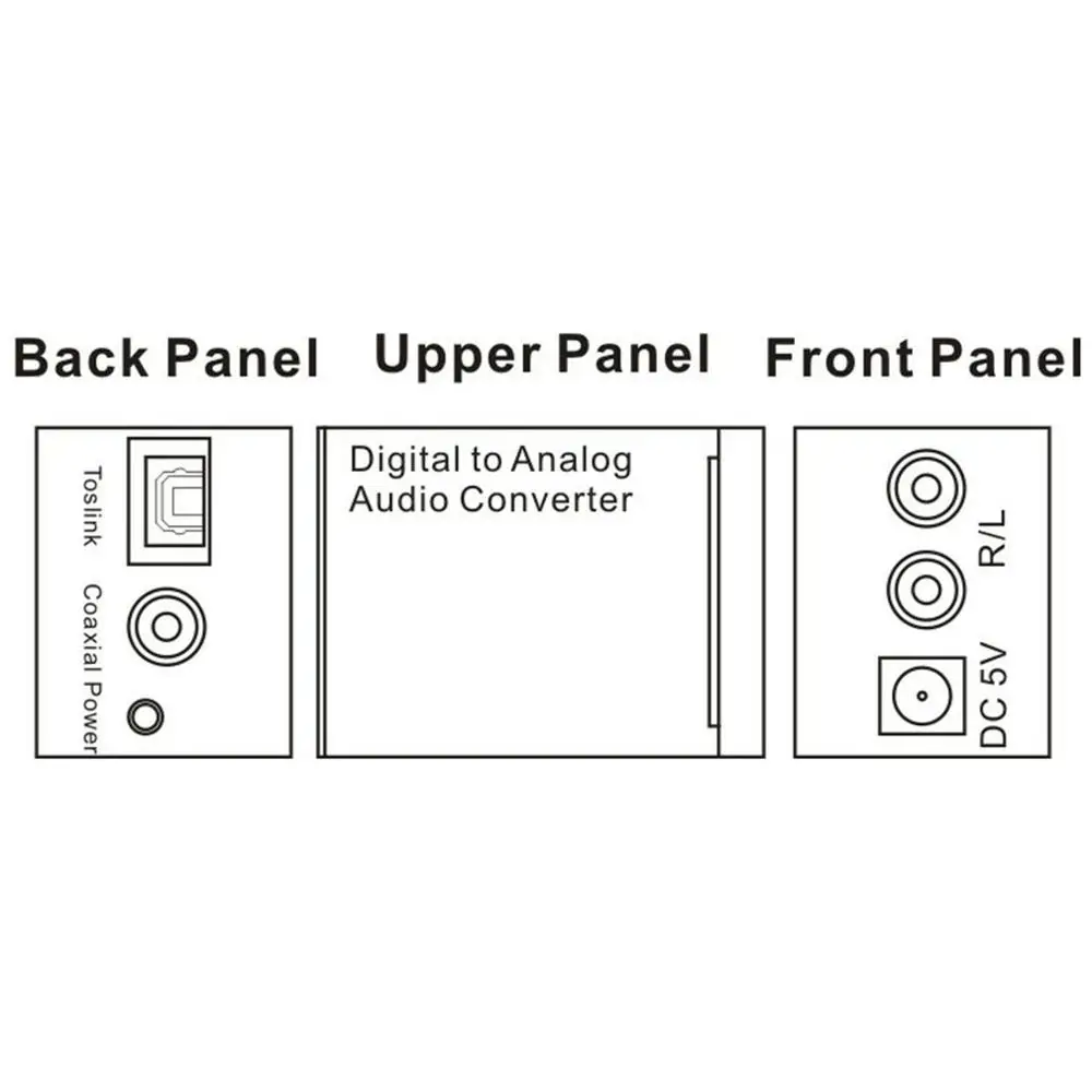 Аудио цифро-аналоговый Hdmi конвертер Hd 1080P адаптер для Hdtv Dvd Tv Box T-609 |