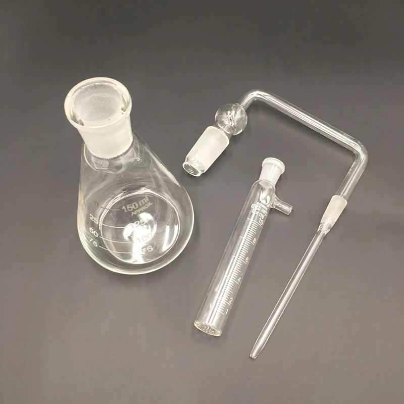 

Laboratory glassware silver salt method determination equipment 100ml 150ml horizontal type arsenic detector