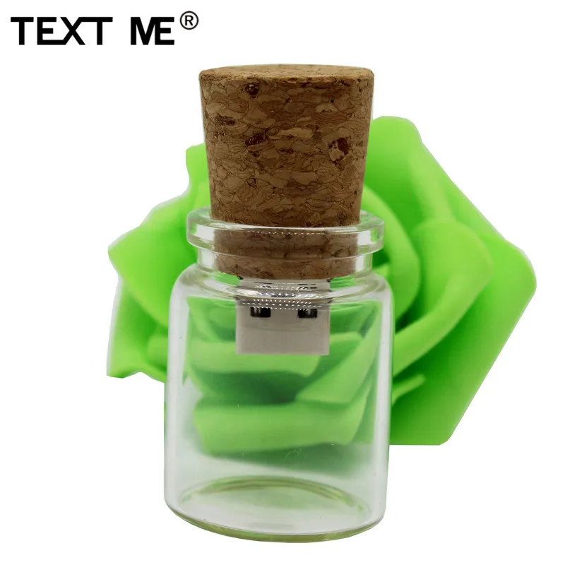 TEXT ME reative drifting bottle style usb 2 0 64Гб флеш-накопитель 8Гб 16Гб 32Гб Флешка USB Usb лучший