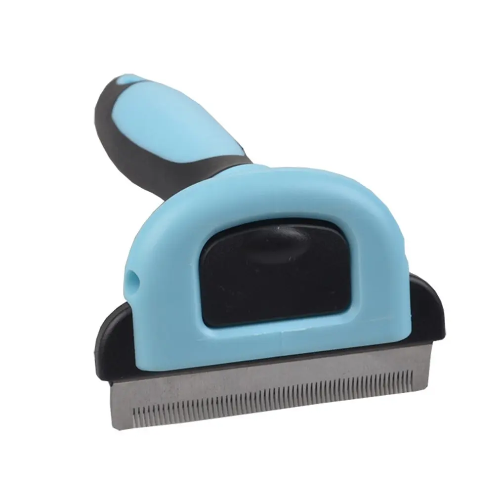 Съемная расческа из нержавеющей стали для груминга кошек и собак удаления волос