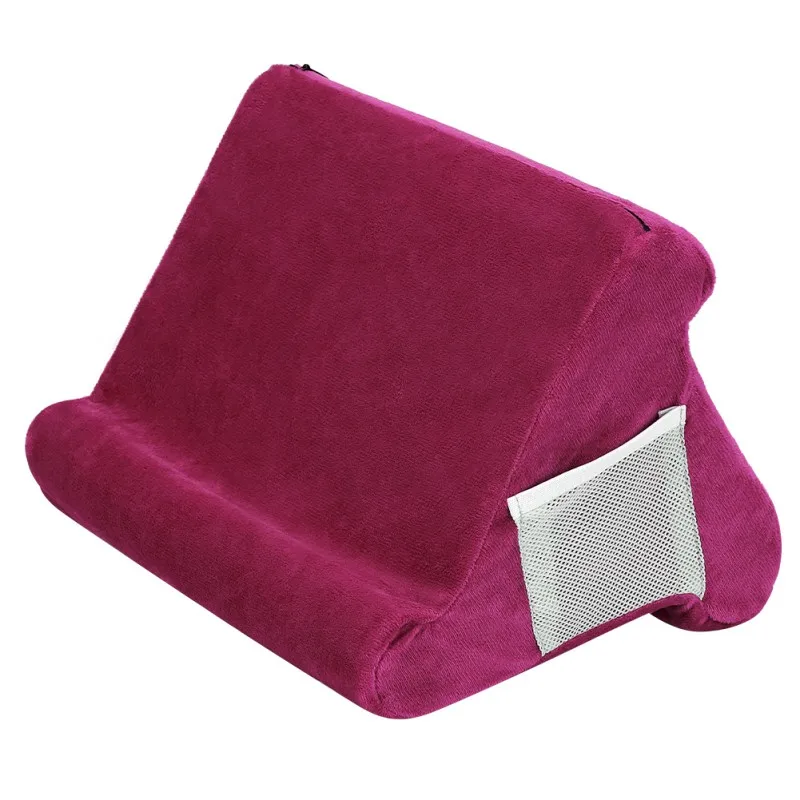 

Tablet Cushion Stand, Multi-Angle Soft Pillow Lap Stand, Tablet Stand Pillow Holder For IPads, Tablets, EReaders, Smartphones, B