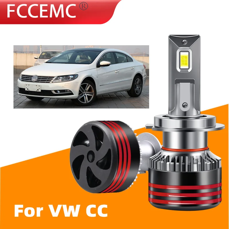 

2PCS LED Auto Headlight CANBUS H7 H11 D1S D3S For VW CC Bulbs CPS Car Lights Accessories 6000K White Lamp Running Lights