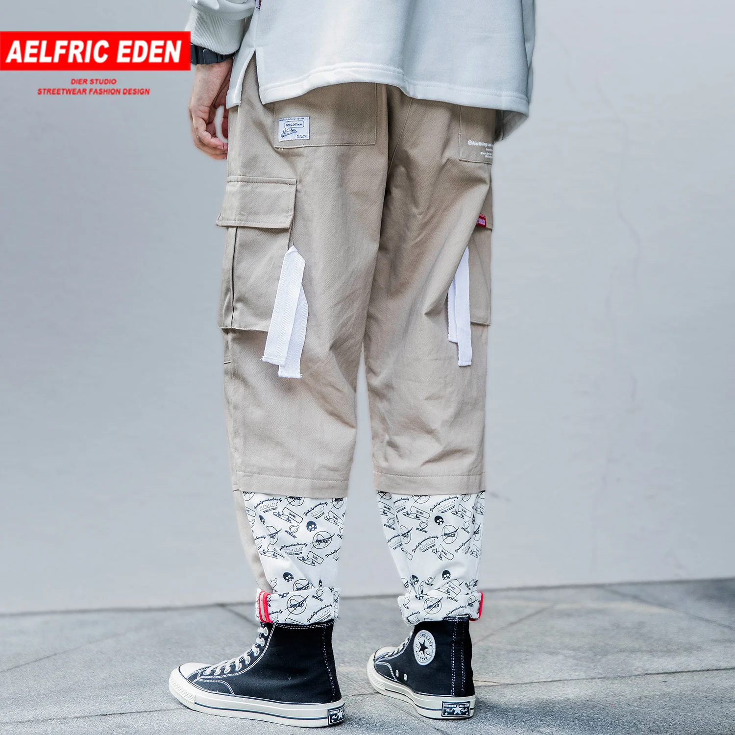 Мужские брюки-карго Aelfric Eden повседневные тренировочные брюки-джоггеры с