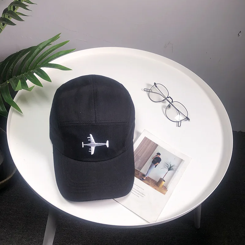 Модная Женская Вышивка летательный аппарат папа шляпа мужская Регулируемая