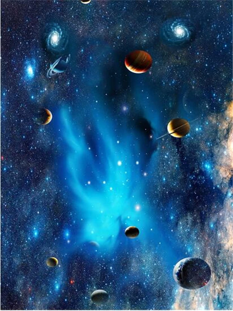 Beibehang потрясающее пространство интерзвездная планета Галактика на заказ ultra HD full