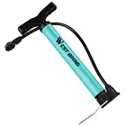 WEST BIKING 120PSI велосипедный насос Сталь Бирюзовый Велоспорт насос воздуха Надувное Schrader (Шрадер) или однотрубки дорожный MTB шины для велосипеда Велосипедные насосы