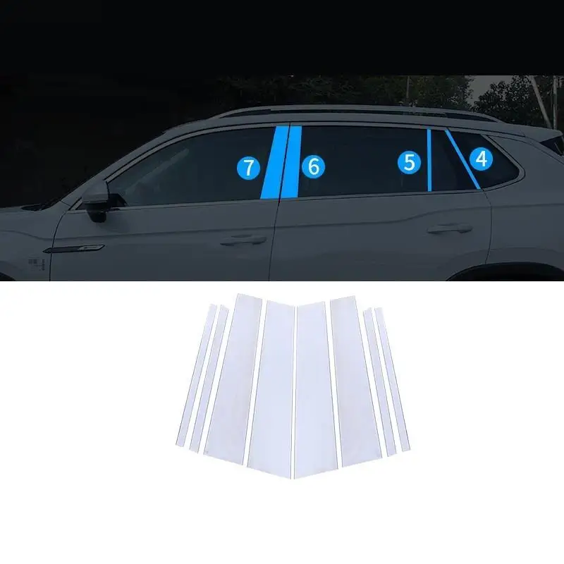 Автомобильные декоративные хромовые автомобильные оконные кузова багажника