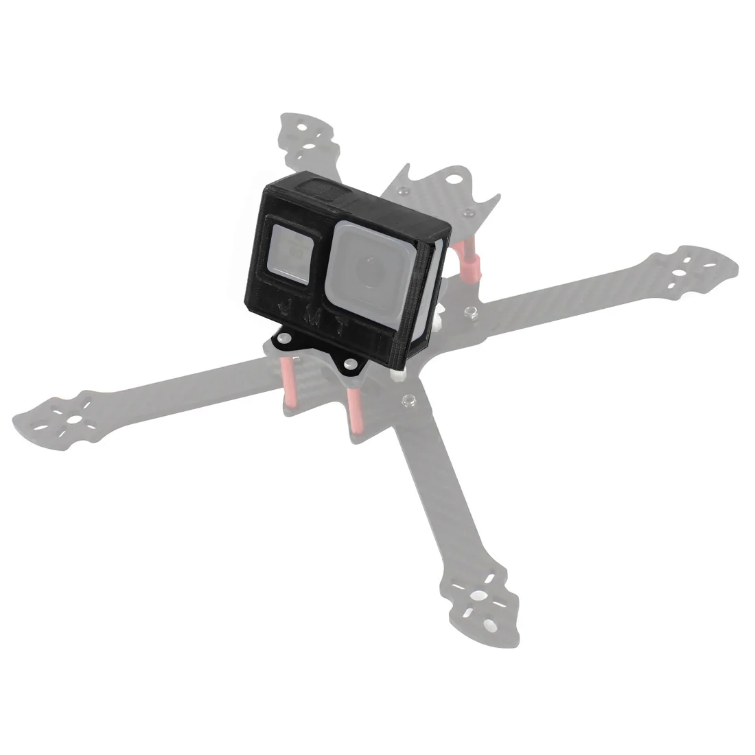 3D Printed TPU Material Protective Case Angle 25 30 35 Degree Frame Holder for Gopro8 Action Camera FPV Racing Drone | Электроника