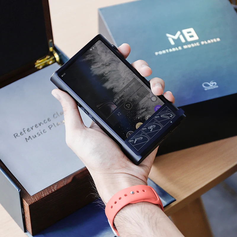 

SHANLING M8 Flagship High-End Android Bluetooth Portable Music Player MP3 USB DAC AMP Dual AK4499EQ XMOS XU208 PCM768kHz DSD512