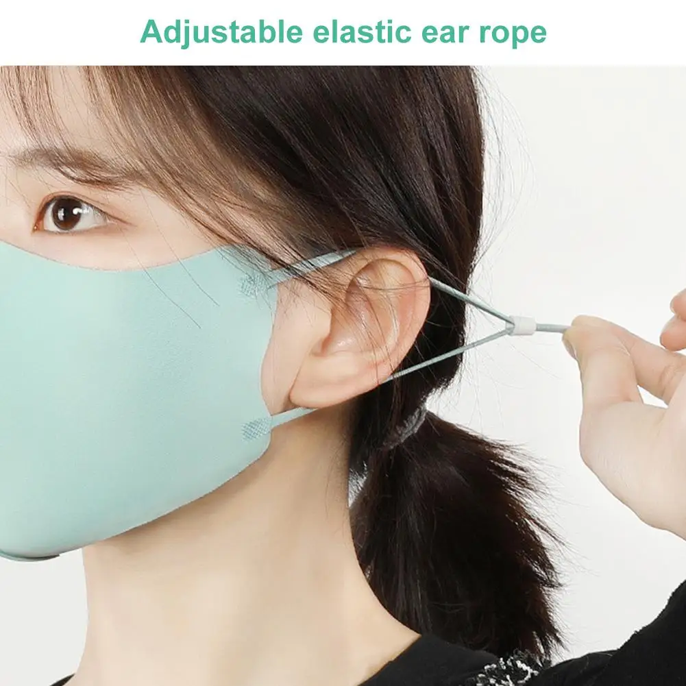 

1pc Reusable Dust Mask Ice Cotton Masks Mouth Mask Cotton Blend Anti Dust Adjustable Earloop Straps Protection Face Mouth Mask