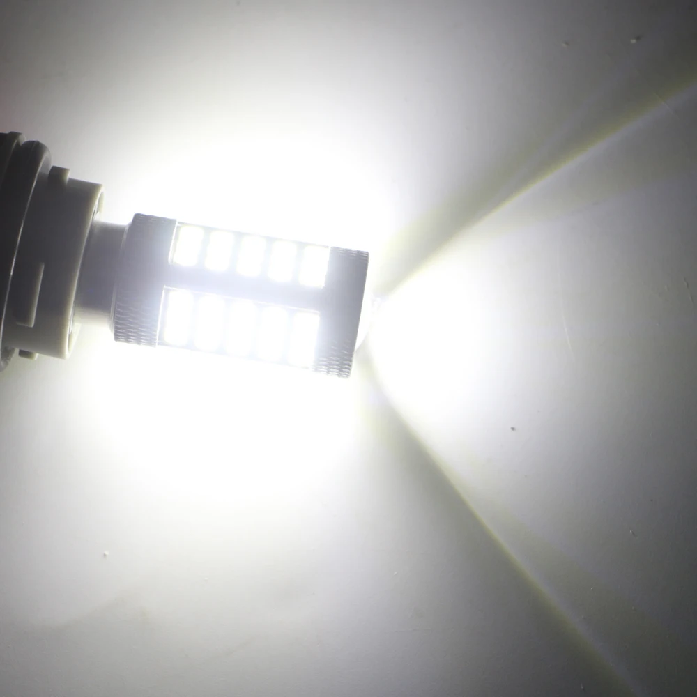 2X 50X DC 12V 24V 2835 66 SMD S25 1156 BA15S 1157 BAY15D светодиодная лампа автоматический поворот фонарь