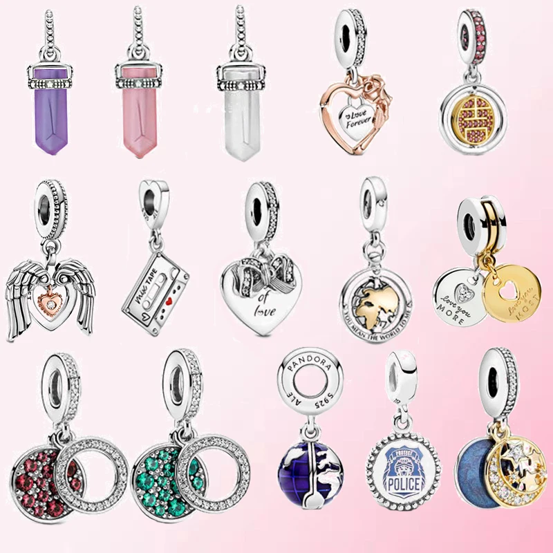 

High Quality Original 1:1 925 Sterling Silver Customized Personalized Elegant Fashion DIY Pendant