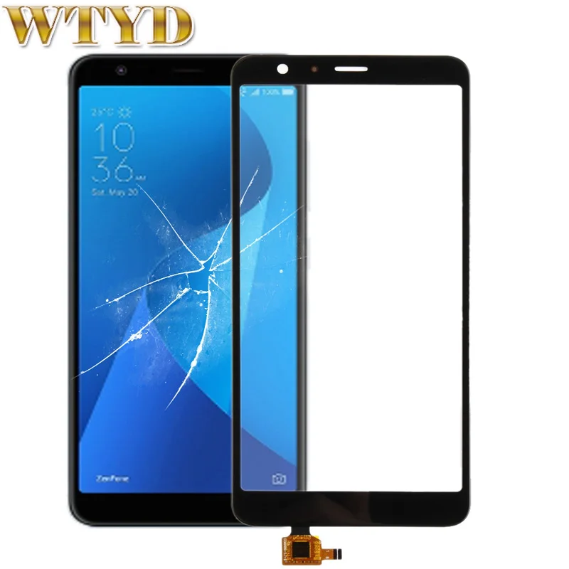 Запасная сенсорная панель для Asus Zenfone Max Plus внешний фронтальный экран (M1) ZB570TL /