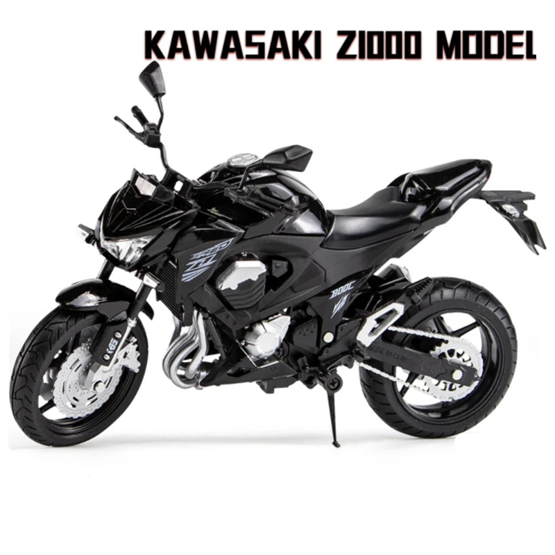 

1:12 KAWASAKI Ninja Z1000 Viper Alloy Racing Motorcycles Model Simulation Metal Street Motorcycle Model Collection Kids Toy Gift