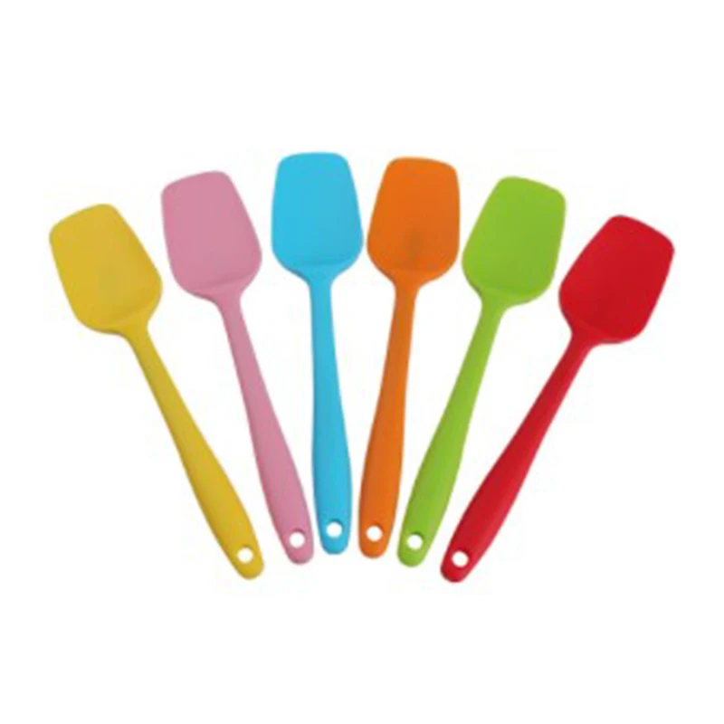 

Multi-purpose Silicone Cake Cream Spatula Mixing Scraper Brush Spoon Kitchen Baking Tool Heat Resistant