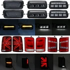 Для Lada Niva 4X, 4 детали, высококачественные светодиодные ходовые задние стосветильник s ralay, задние фары