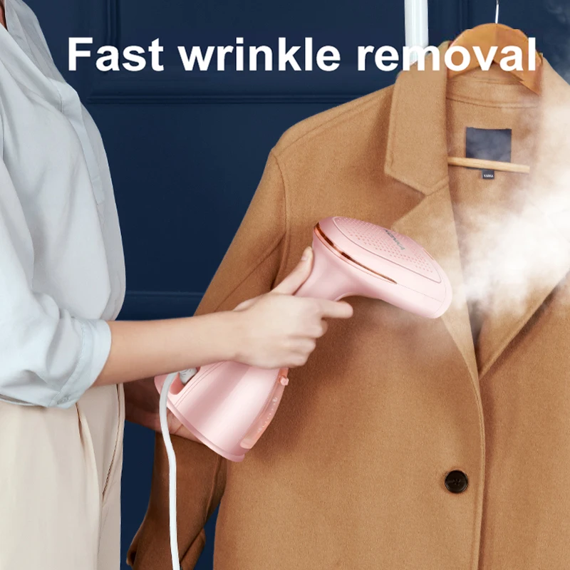 

Portable Clothing Steamer Travel Hand-held Steam Iron Smart Temperature Control Strong Household Vertical Ironing Clothes