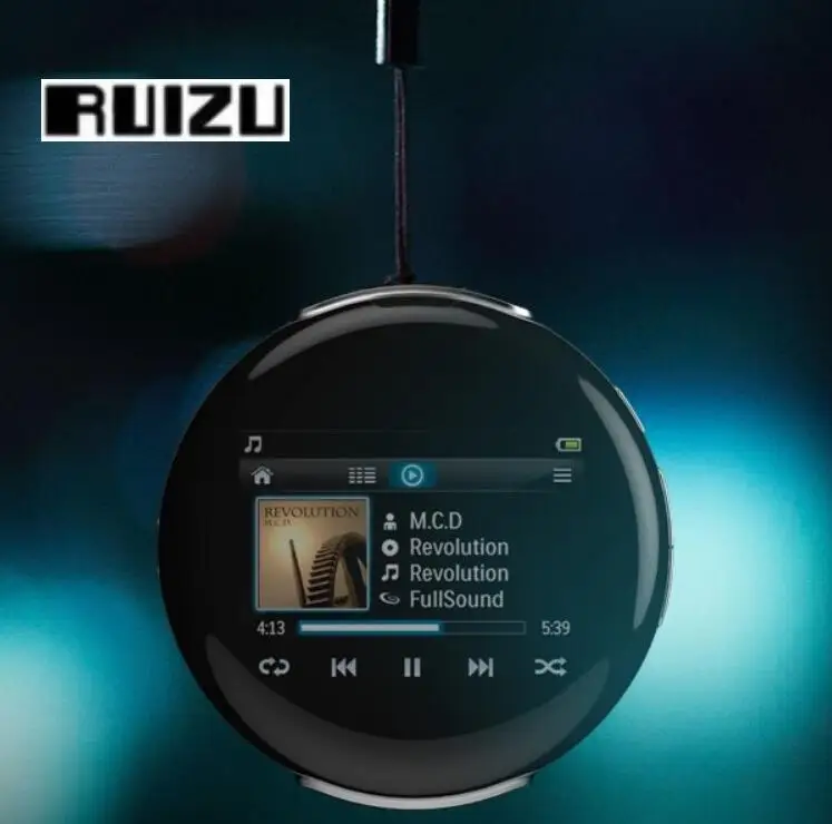 Оригинальный спортивный мини MP3 плеер RUIZU M1 с Bluetooth портативный аудио 8 ГБ/16 ГБ fm
