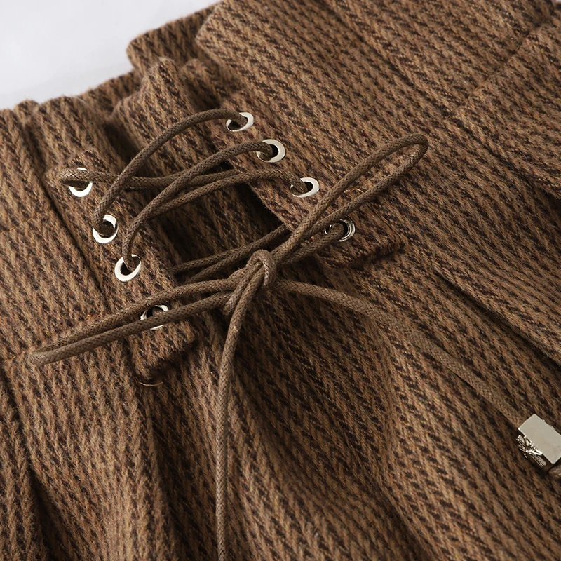 Новые женские шорты осенние и зимние с высокой талией одноцветные повседневные