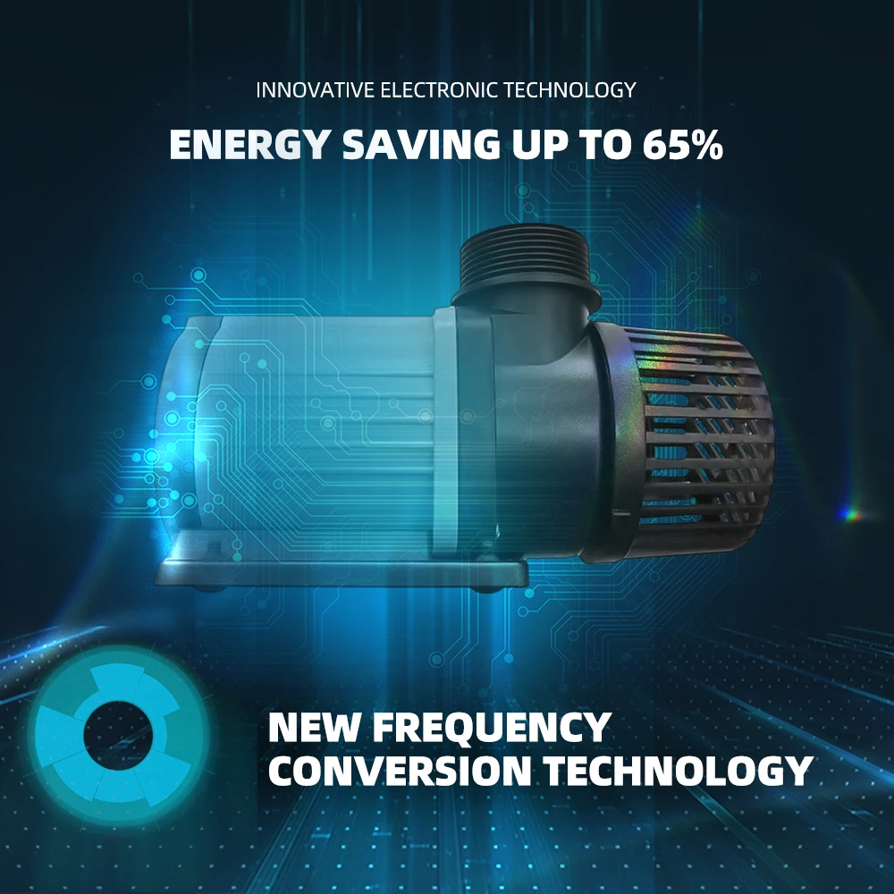 Аквариумный водяной насос Jebao серии DCS фильтр с защитой от галлонов 24 В 12 Вт 20 25 30 40