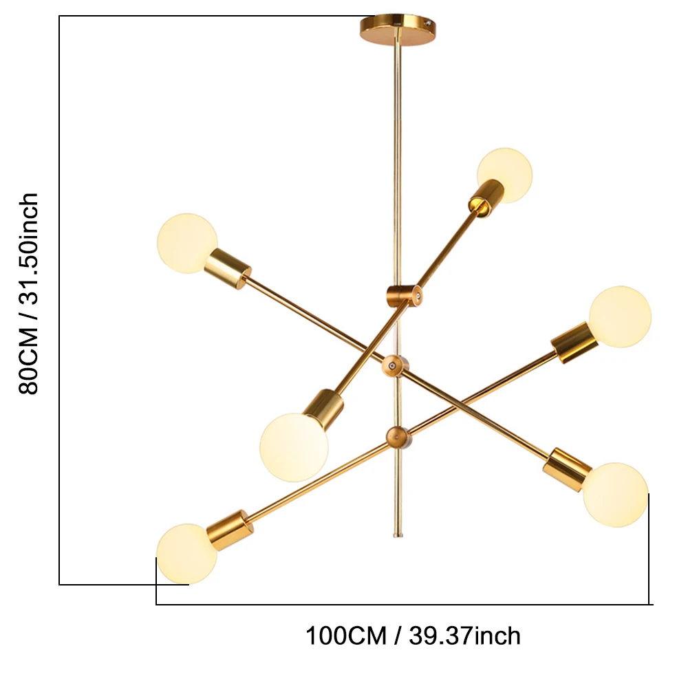 Современные подвесные светильники в скандинавском стиле для гостиной столовой