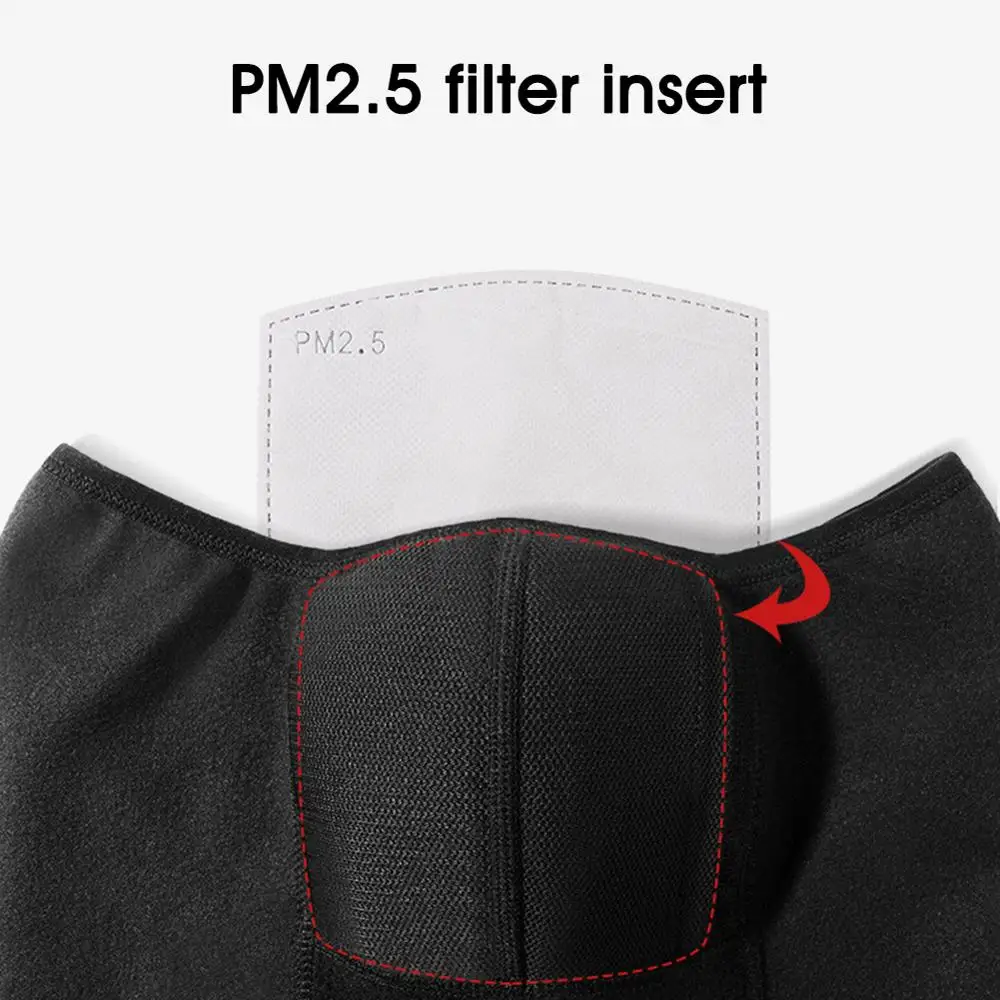 Бандана флисовая мужская зимняя для занятий спортом сноубордом лыжами