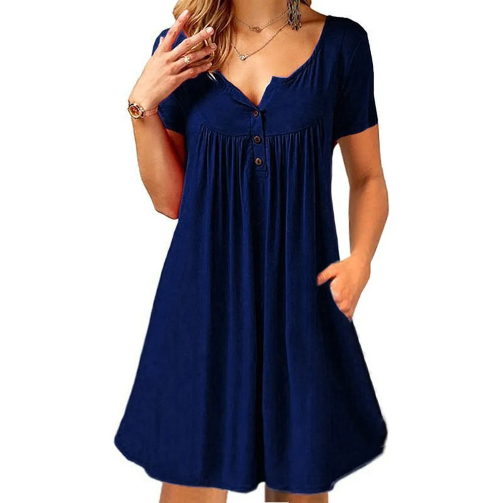 2020 Элегантные повседневные женские платья большого размера женское летнее