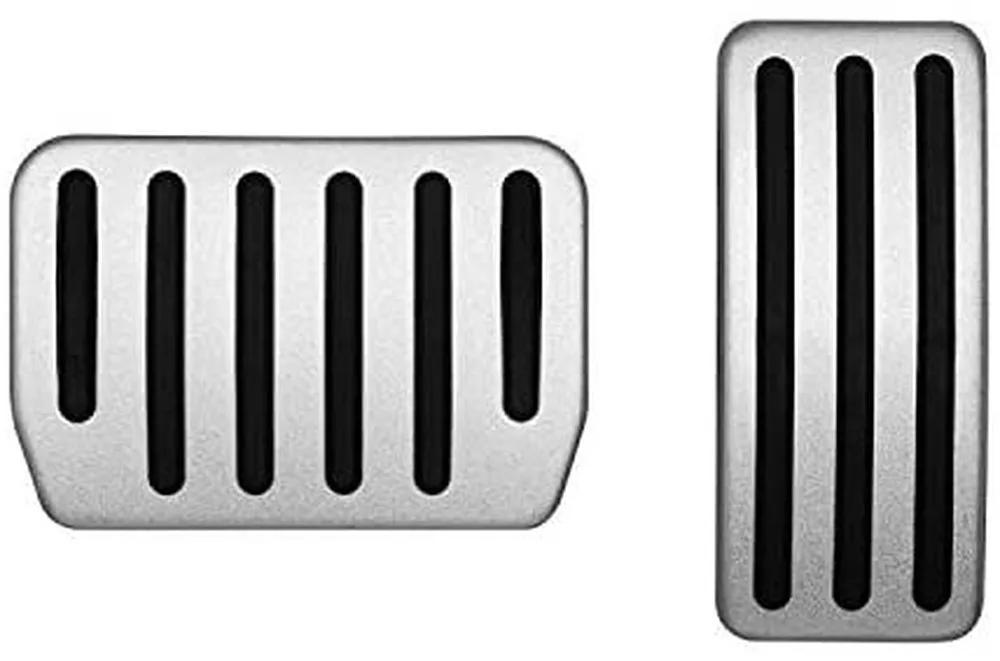 

Pedals Set Non-Slip Performance Foot Pedal Pads Covers Anti-Slip Accelerator Foot Pedals Aluminum Car For Tesla Model 3