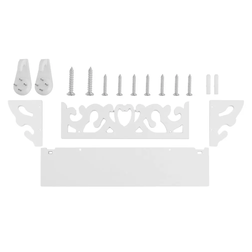 1 шт./лот Белая настенная полка товары удобный держатель для хранения украшение