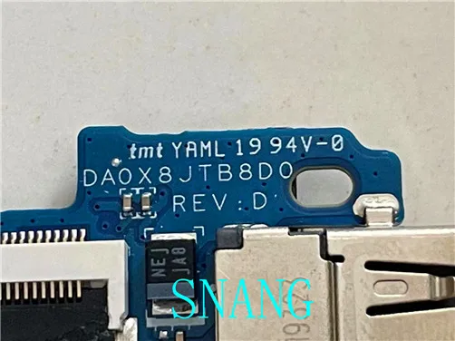 USB-плата DA0X8JTB8D0 для оригинального HP ProBook 440 G6 445 G6