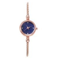 women small gold bangle bracelet luxury watches stainless steel ladies quartz wristwatch brand casual women bracelet watch