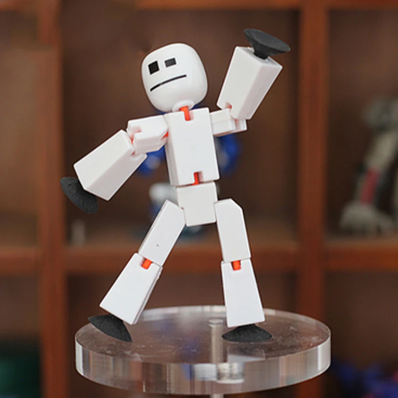 2 шт. анимационные игрушки Stikbot разных цветов с присоской