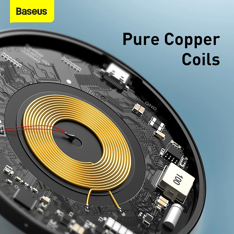 Магнитное Беспроводное зарядное устройство Baseus Qi для iPhone 12 Pro Max PD 15 Вт быстрая